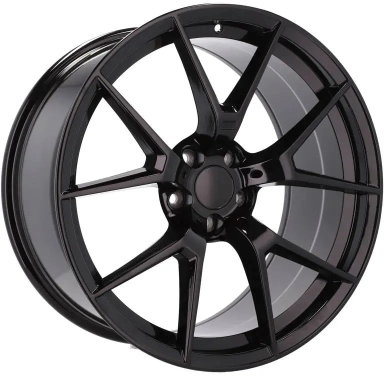 Alu kola pro BMW HE761 9.5x20 5x120 ET40 72.6 Black | Wheelsup.cz