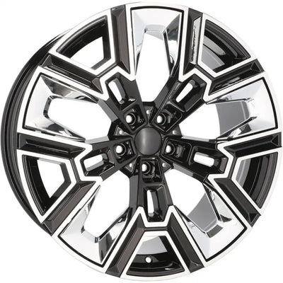 Alu kola pro BMW HF5220 10x20 5x112 ET46 66.6 Black Polished | Wheelsup.cz