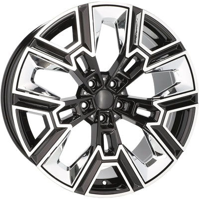 Alu kola pro BMW HF5220 10x20 5x112 ET46 66.6 Black Polished