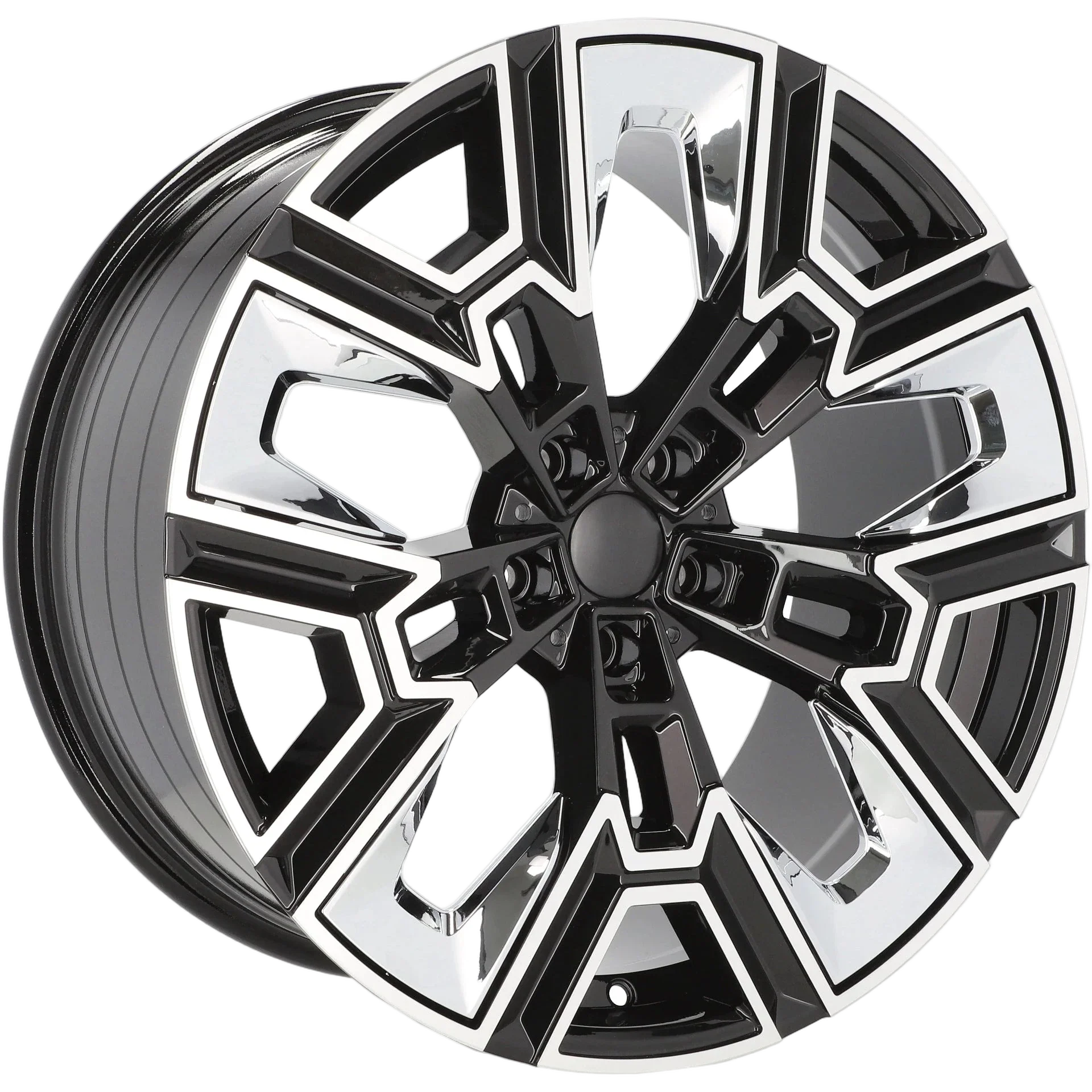 Alu kola pro BMW HF5220 8.5x20 5x112 ET28 66.6 Black Polished | Wheelsup.cz