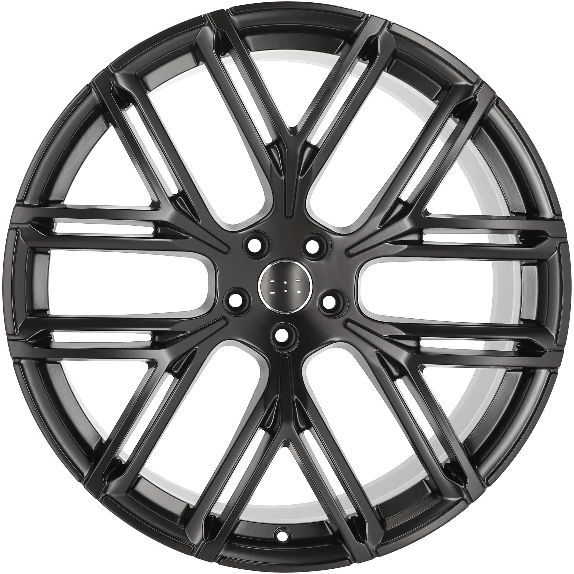Alu kola pro Audi HF736 10x22 5x112 ET18 66.6 Black Half Matt | Wheelsup.cz