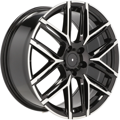 Alu kola pro Audi HF736 9x20 5x112 ET35 66.6 Black Polished | Wheelsup.cz