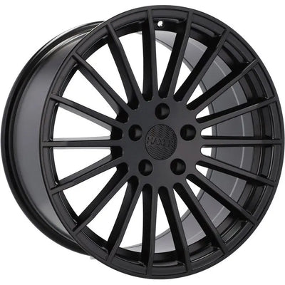 Alu kola HAXER HX010 9x22 5x112 ET29 66.6 Black Half Matt | Wheelsup.cz