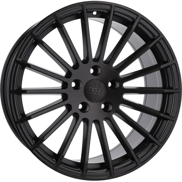 Alu kola HAXER HX010 9x22 5x112 ET29 66.6 Black Half Matt | Wheelsup.cz