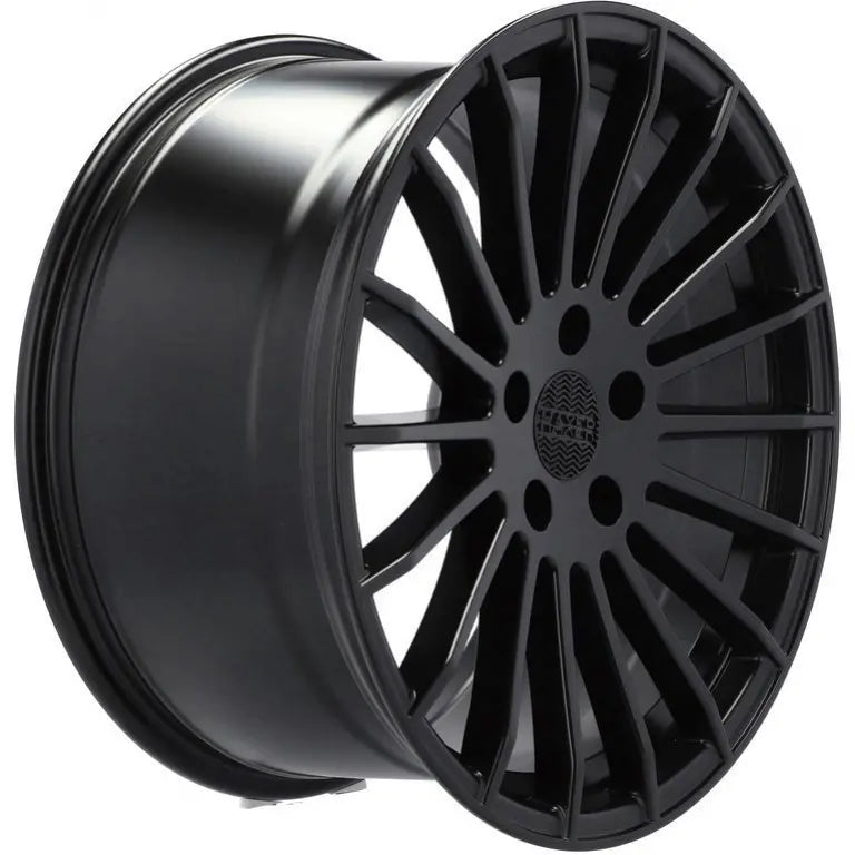 Alu kola HAXER HX010 9x22 5x112 ET29 66.6 Black Half Matt | Wheelsup.cz