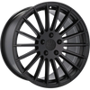Alu kola HAXER HX010 10.5x22 5x120 ET40 74.1 Black Half Matt