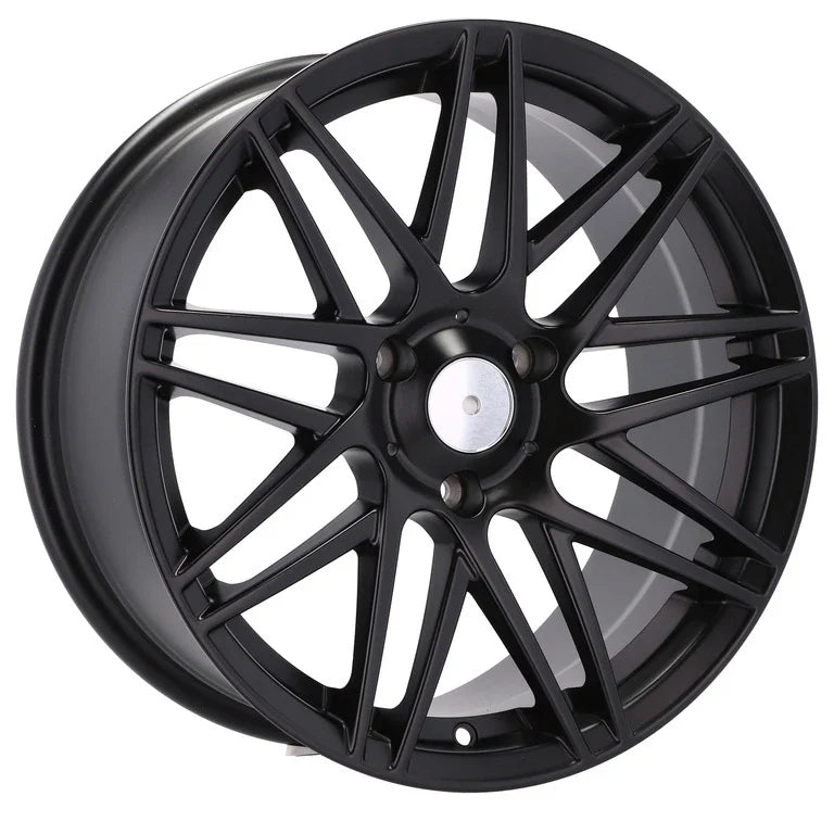 Alu kola pro Smart HX013 5.5x16 3x112 ET30 57.1 Black Half Matt