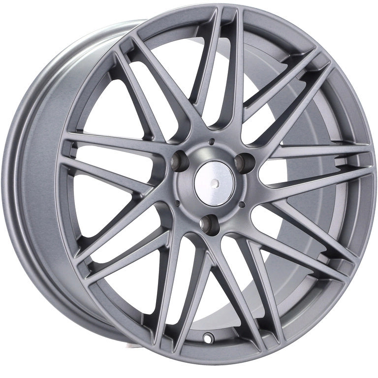 Alu kola pro Smart HX013 5.5x16 3x112 ET30 57.1 Gun Metal Half Matt