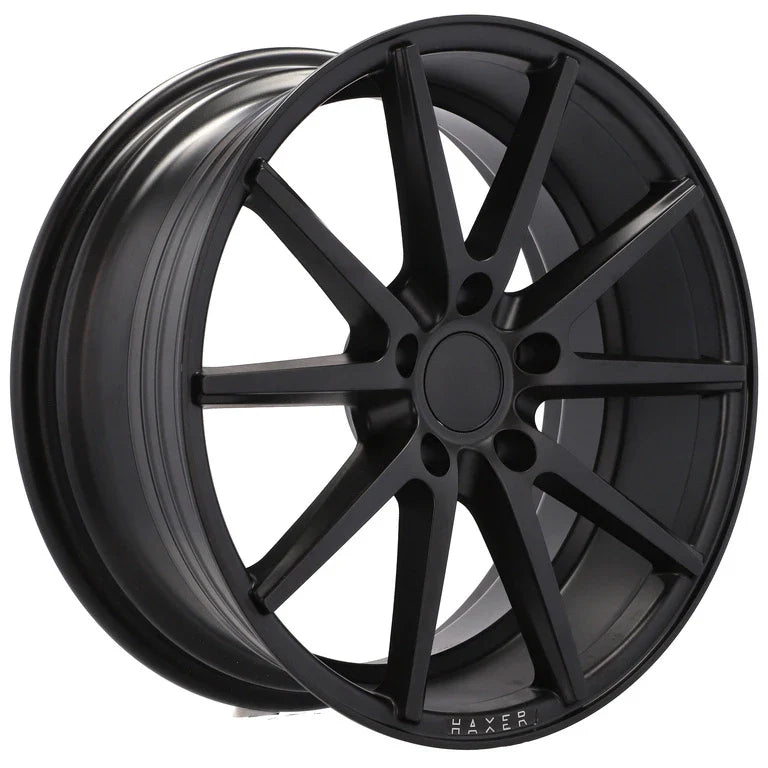 Alu kola HAXER HX014 8x18 5x112 ET35 66.6 Black Half Matt | Wheelsup.cz