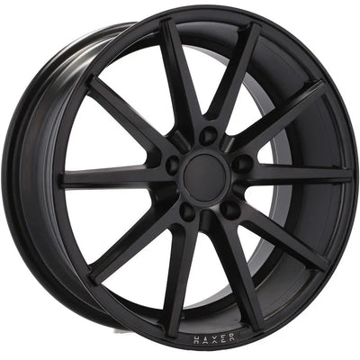 Alu kola HAXER HX014 8x18 5x112 ET43 66.6 Black Half Matt | Wheelsup.cz