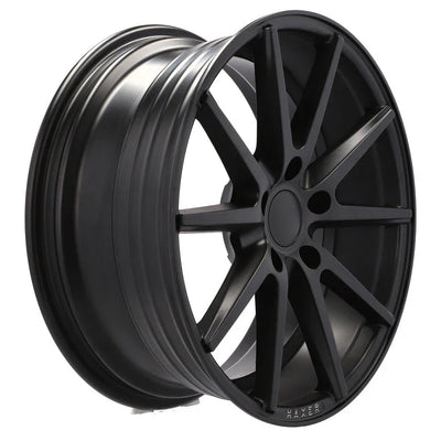 Alu kola HAXER HX014 8x18 5x112 ET43 66.6 Black Half Matt | Wheelsup.cz