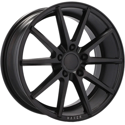 Alu kola HAXER HX014 8x18 5x112 ET43 66.6 Black Half Matt | Wheelsup.cz