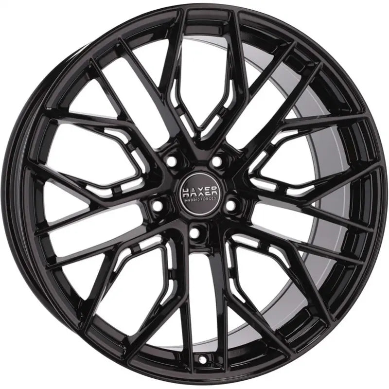 Alu kola HAXER HX015F 9x20 5x120 ET30 72.6 Black | Wheelsup.cz