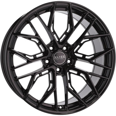 Alu kola HAXER HX015F 10.5x20 5x120 ET30 72.6 Black | Wheelsup.cz
