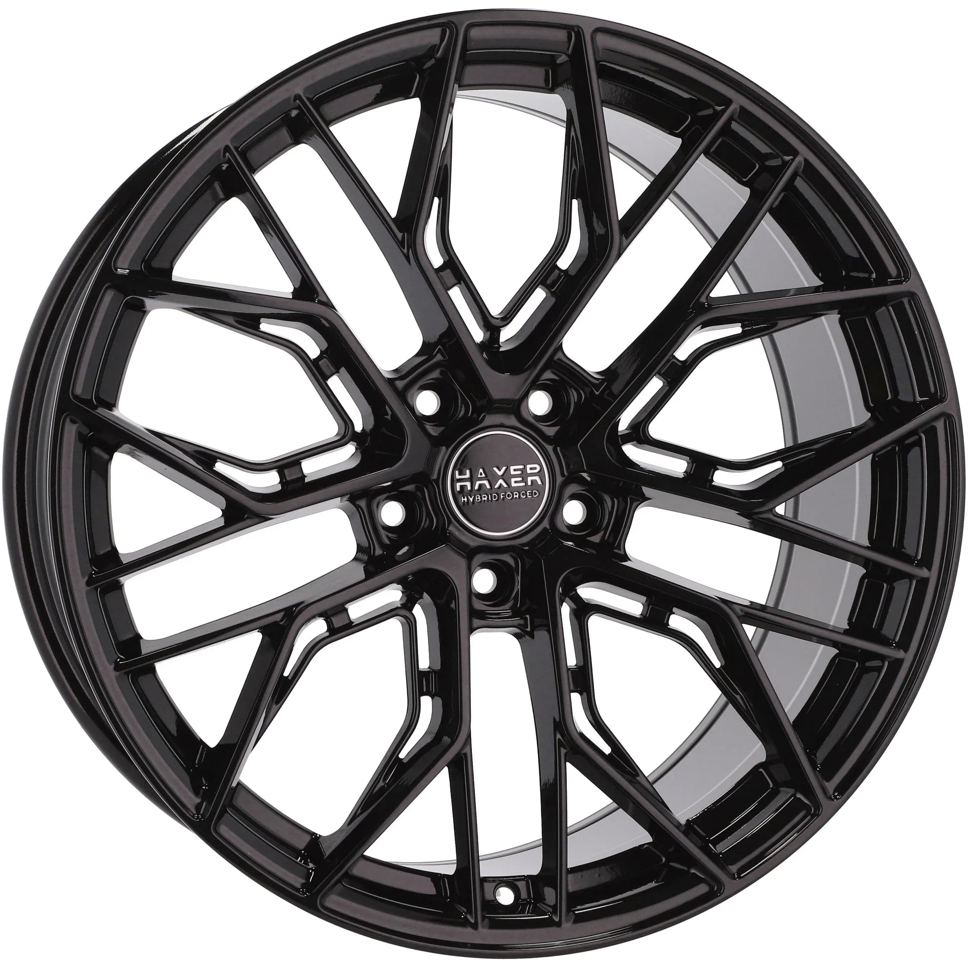 Alu kola HAXER HX015F 10.5x20 5x112 ET20 66.6 Black | Wheelsup.cz
