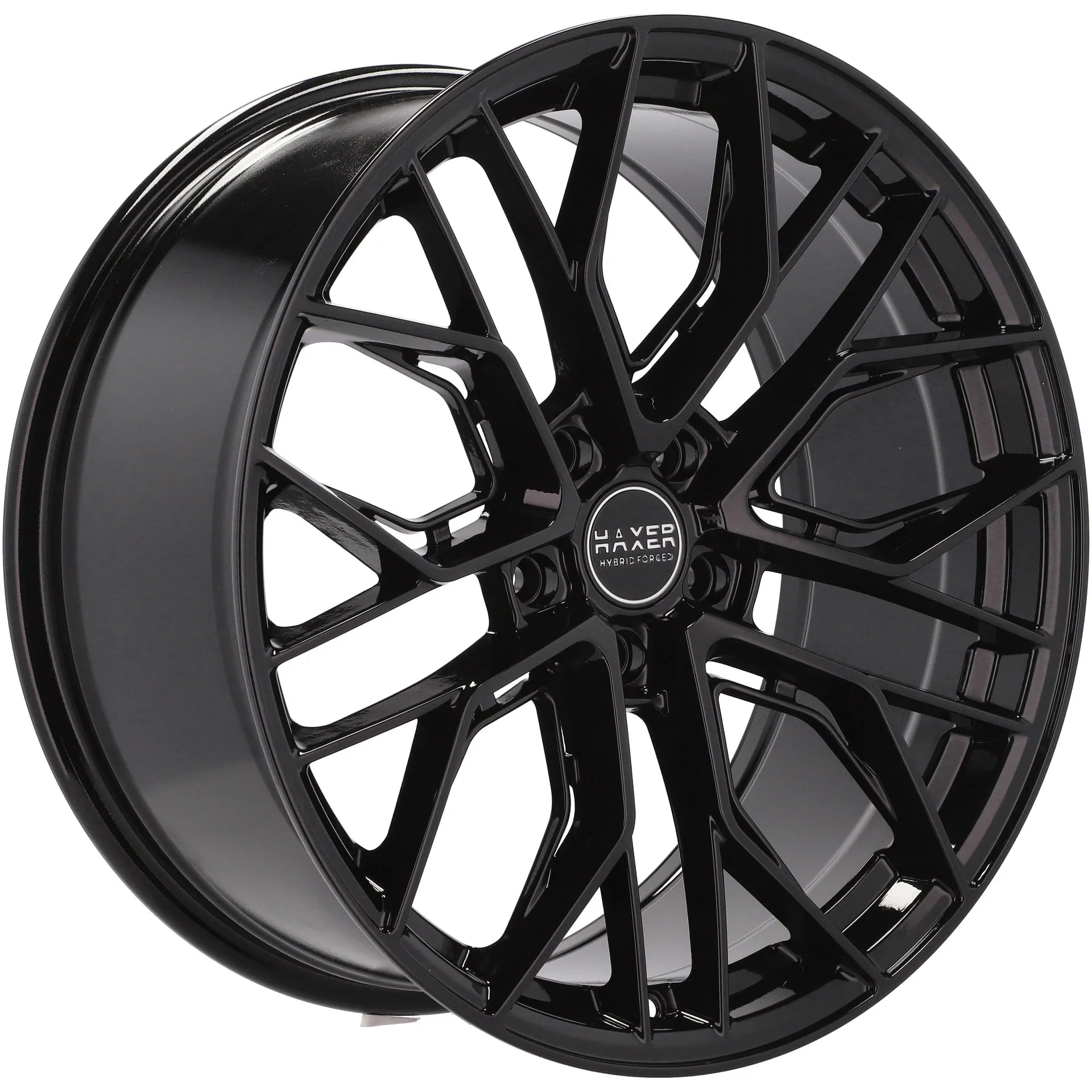 Alu kola HAXER HX015F 10.5x20 5x112 ET20 66.6 Black | Wheelsup.cz