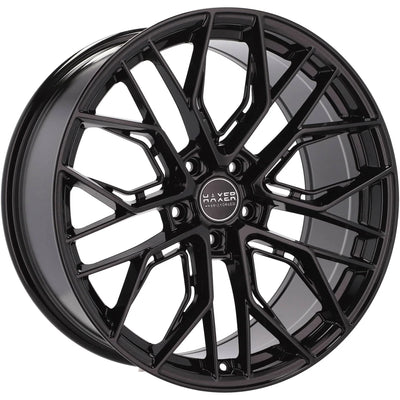 Alu kola HAXER HX015F 9.5x19 5x112 ET20 66.6 Black | Wheelsup.cz