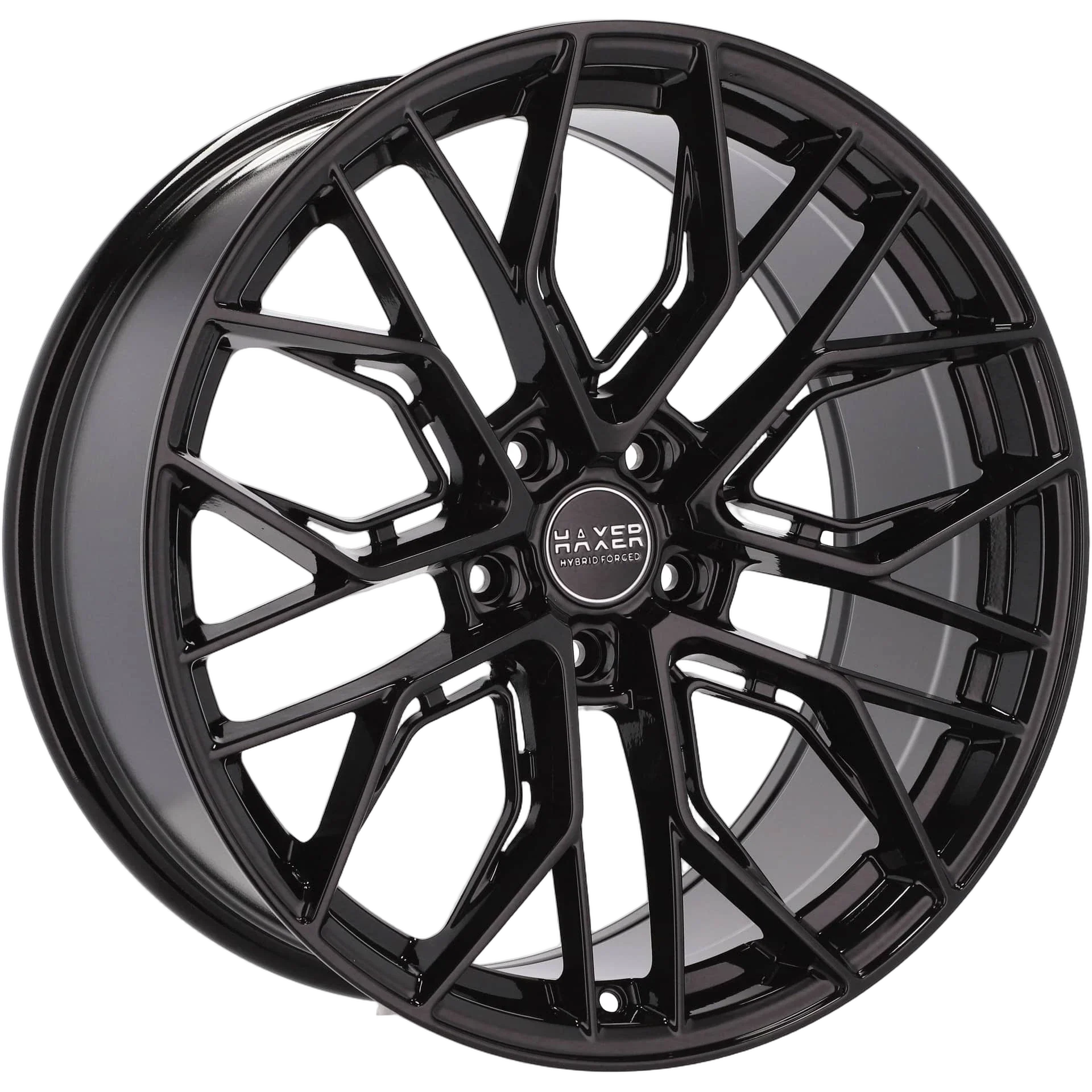 Alu kola HAXER HX015F 9.5x19 5x112 ET20 66.6 Black | Wheelsup.cz