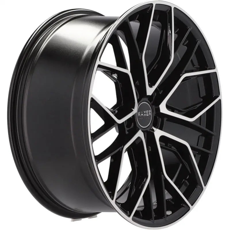 Alu kola HAXER HX015F 9x20 5x112 ET30 66.6 Black Polished | Wheelsup.cz