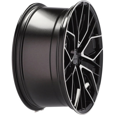 Alu kola HAXER HX015F 9.5x19 5x112 ET20 66.6 Black Polished | Wheelsup.cz