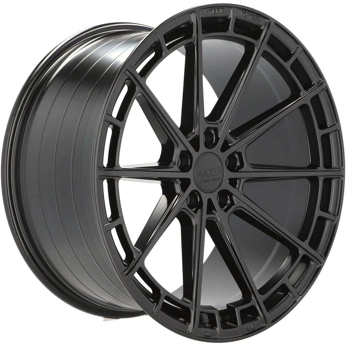 Alu kola pro HAXER HX019F 8x18 5x108 ET42 67.1 Black Half Matt | Wheelsup.cz