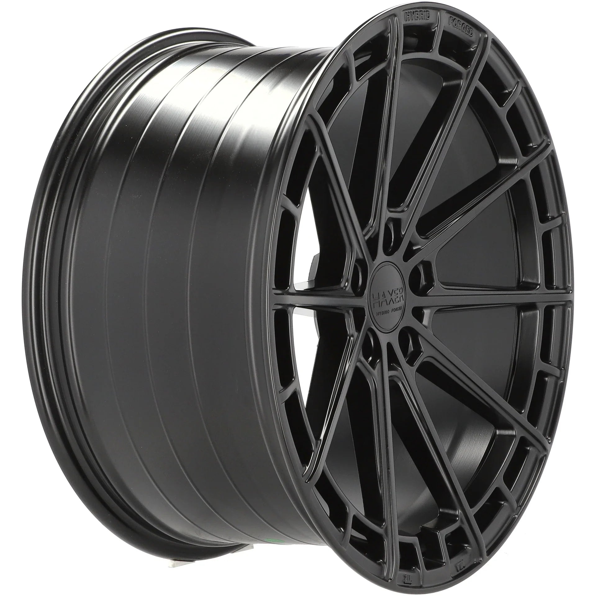 Alu kola pro HAXER HX019F 8.5x19 5x112 ET35 66.6 Black Half Matt | Wheelsup.cz