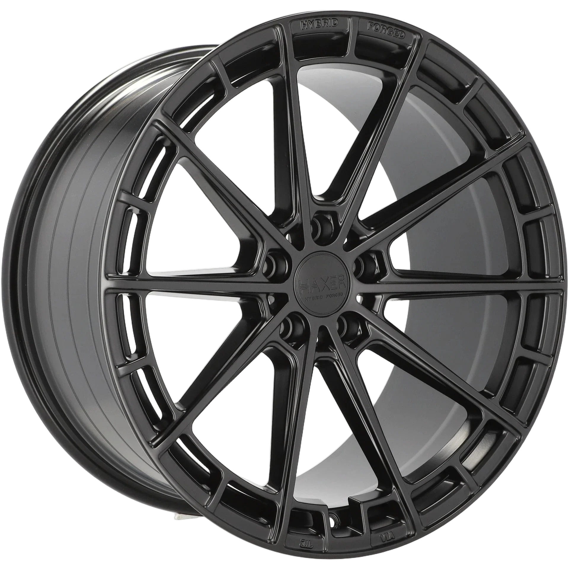 Alu kola pro HAXER HX019F 9.5x19 5x120 ET40 72.6 Black Half Matt | Wheelsup.cz