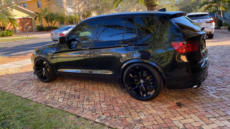 Alu kola HAXER HX021 10x21 5x112 ET46 66.6 Black Half Matt | Wheelsup.cz
