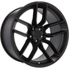 Alu kola HAXER HX031 11x20 5x115 ET18 71.6 Black Half Matt