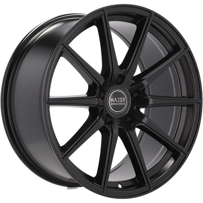 Alu kola HAXER HX034 9x19 5x120 ET33 72.6 Black Half Matt | Wheelsup.cz