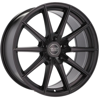 Alu kola HAXER HX034 10x19 5x120 ET35 72.6 Black Half Matt | Wheelsup.cz
