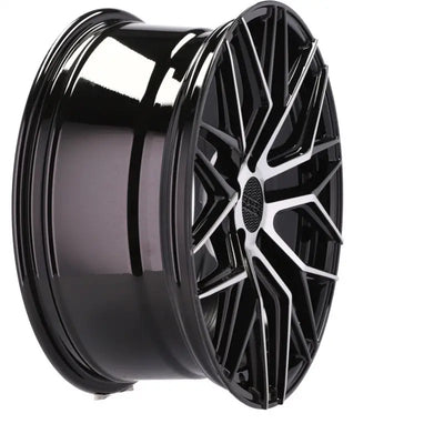 Alu kola HAXER HX035 7.5x17 5x112 ET40 66.6 Black Polished | Wheelsup.cz
