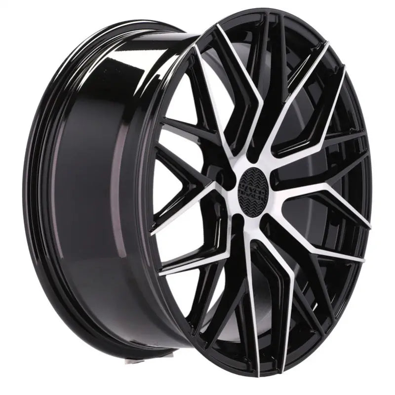 Alu kola HAXER HX035 8x18 5x112 ET40 66.6 Black Polished | Wheelsup.cz