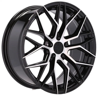 Alu kola HAXER HX035 7.5x17 5x108 ET40 67.1 Black Polished | Wheelsup.cz