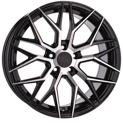 Alu kola HAXER HX035 8x18 5x114.3 ET40 73.1 Black Polished
