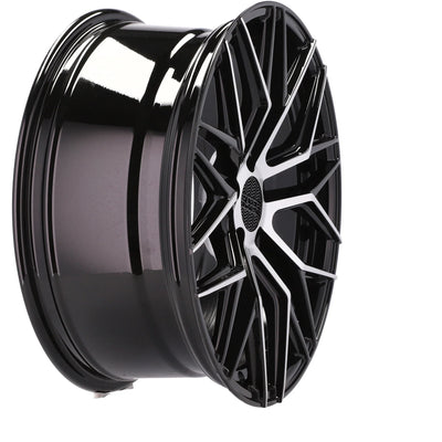 Alu kola HAXER HX035 8x18 5x114.3 ET40 73.1 Black Polished | Wheelsup.cz