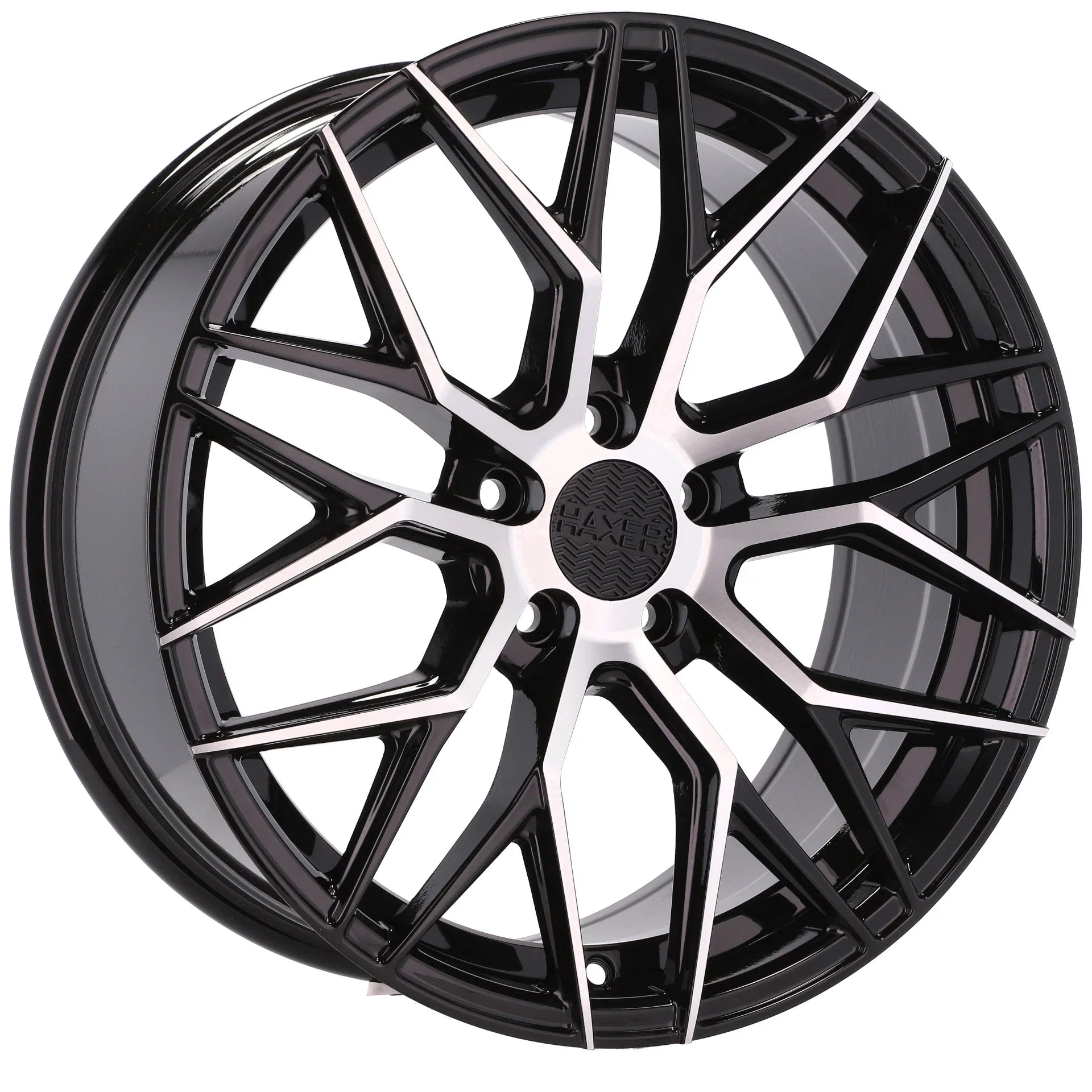 Alu kola HAXER HX035 8.5x20 5x114.3 ET40 73.1 Black Polished | Wheelsup.cz