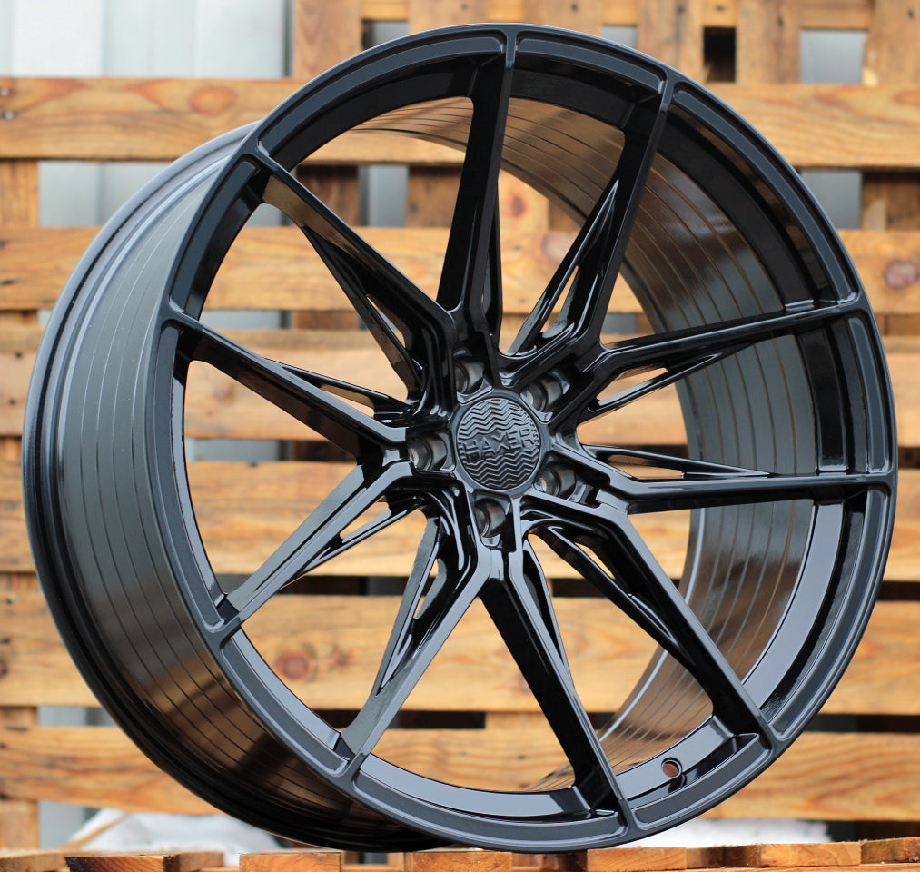 Alu kola HAXER HX036 9x20 5x108 ET40 Black, HAXER WheelsUp