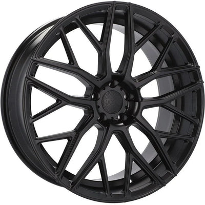 Alu kola HAXER HX038 10.5x21 5x112 ET38 66.6 Black Half Matt | Wheelsup.cz