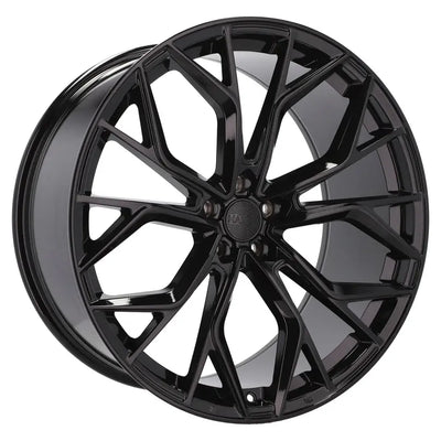Alu kola HAXER HX041 8x18 5x105 ET40 56.6 Black | Wheelsup.cz