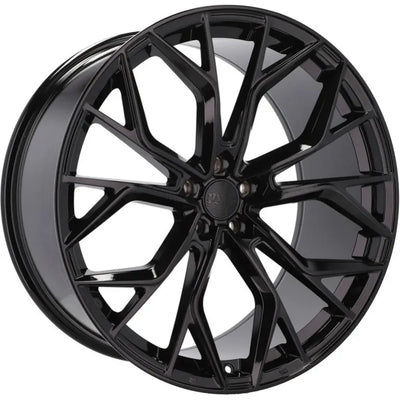 Alu kola HAXER HX041 8x18 5x105 ET40 56.6 Black | Wheelsup.cz