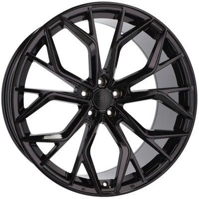 Alu kola HAXER HX041 8x18 5x105 ET40 56.6 Black | Wheelsup.cz