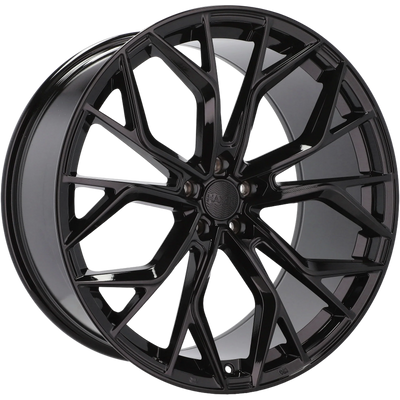 Alu kola HAXER HX041 9x22 5x112 ET30 66.6 Black | Wheelsup.cz