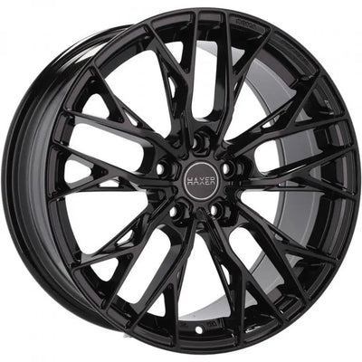 Alu kola HAXER HX042 9.5x19 5x112 ET40 66.6 Black | Wheelsup.cz