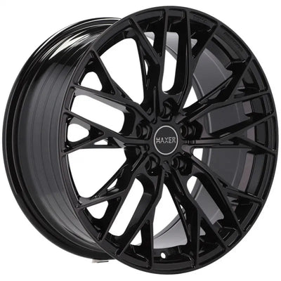 Alu kola HAXER HX042 8x18 5x112 ET40 66.6 Black | Wheelsup.cz
