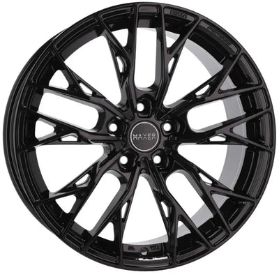 Alu kola HAXER HX042 8.5x19 5x112 ET25 66.6 Black | Wheelsup.cz