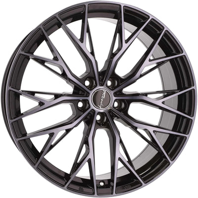 Alu kola HAXER HX042 8.5x20 5x112 ET25 66.6 Black