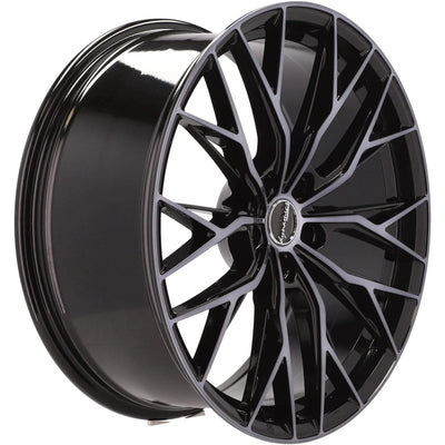 Alu kola HAXER HX042 8x18 5x112 ET35 66.6 Black | Wheelsup.cz