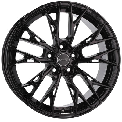 Alu kola HAXER HX042 8x18 5x112 ET35 66.6 Black | Wheelsup.cz