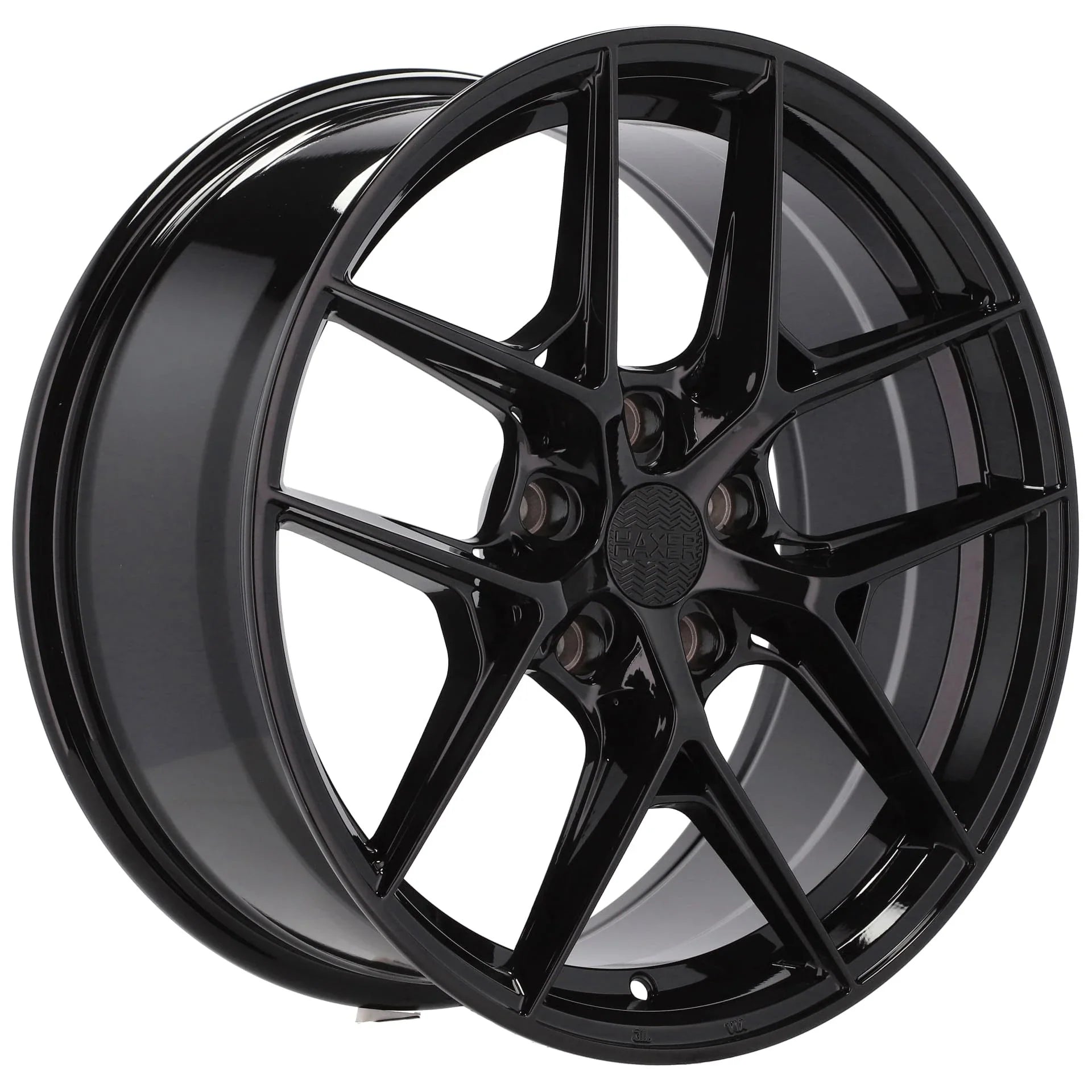 Alu kola HAXER HX044 8.5x19 5x120 ET33 72.6 Black | Wheelsup.cz